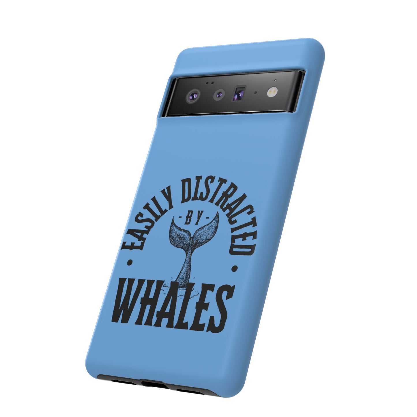 Easily Distracted - Whale- Tough Cases