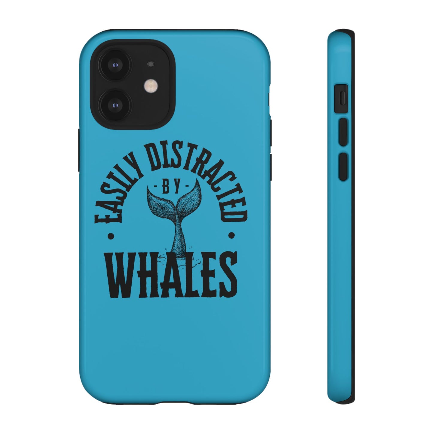 Easily Distracted - Whale - Tough Cases