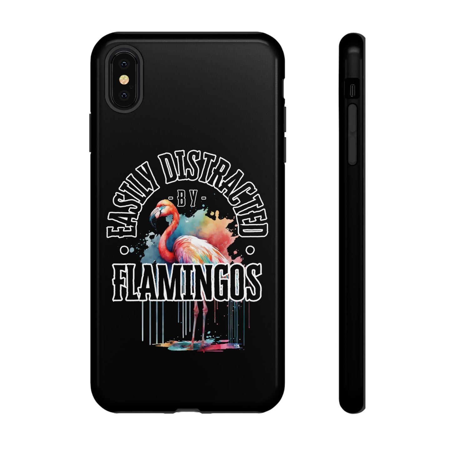 Easily Distracted - Flamingos - Tough Cases