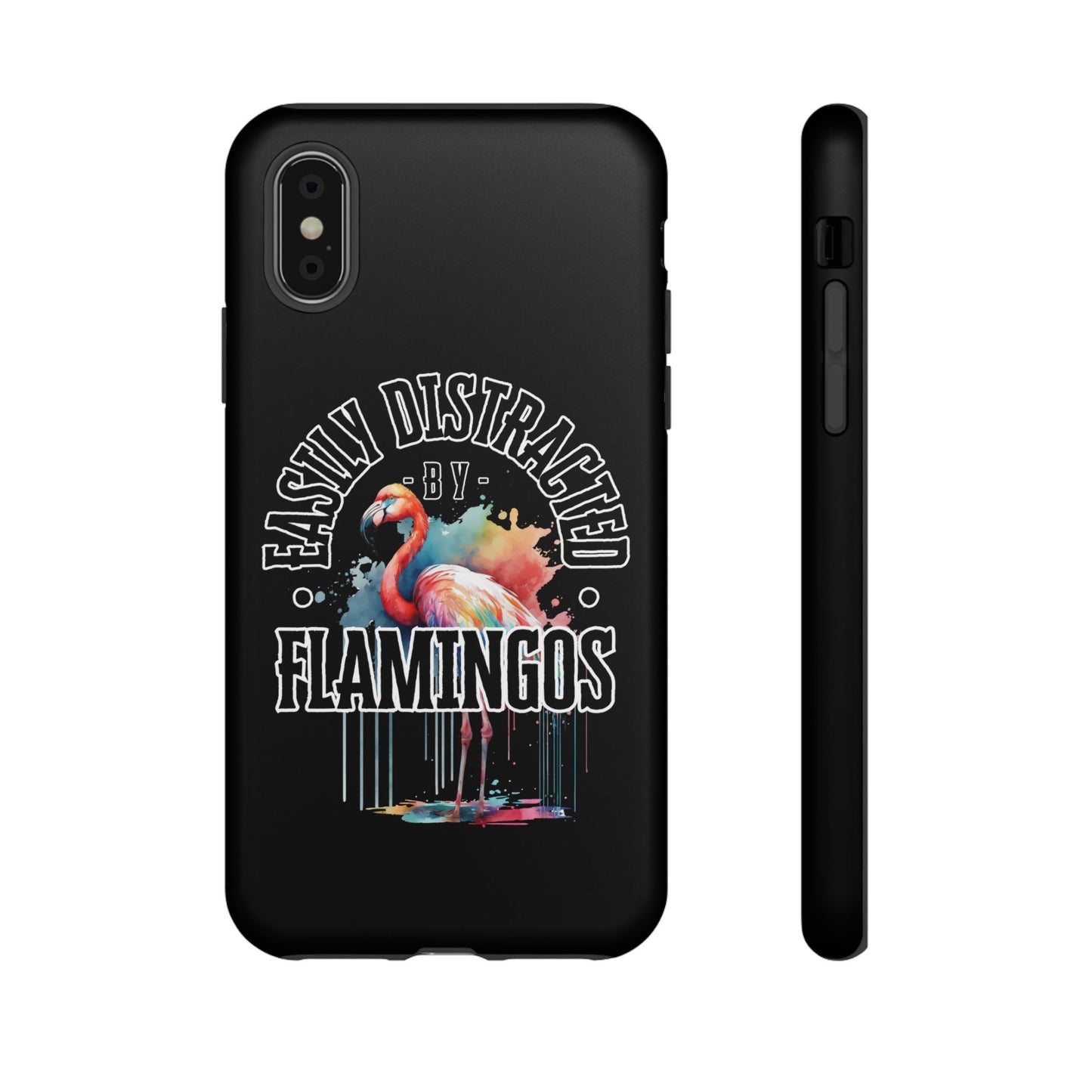 Easily Distracted - Flamingos - Tough Cases