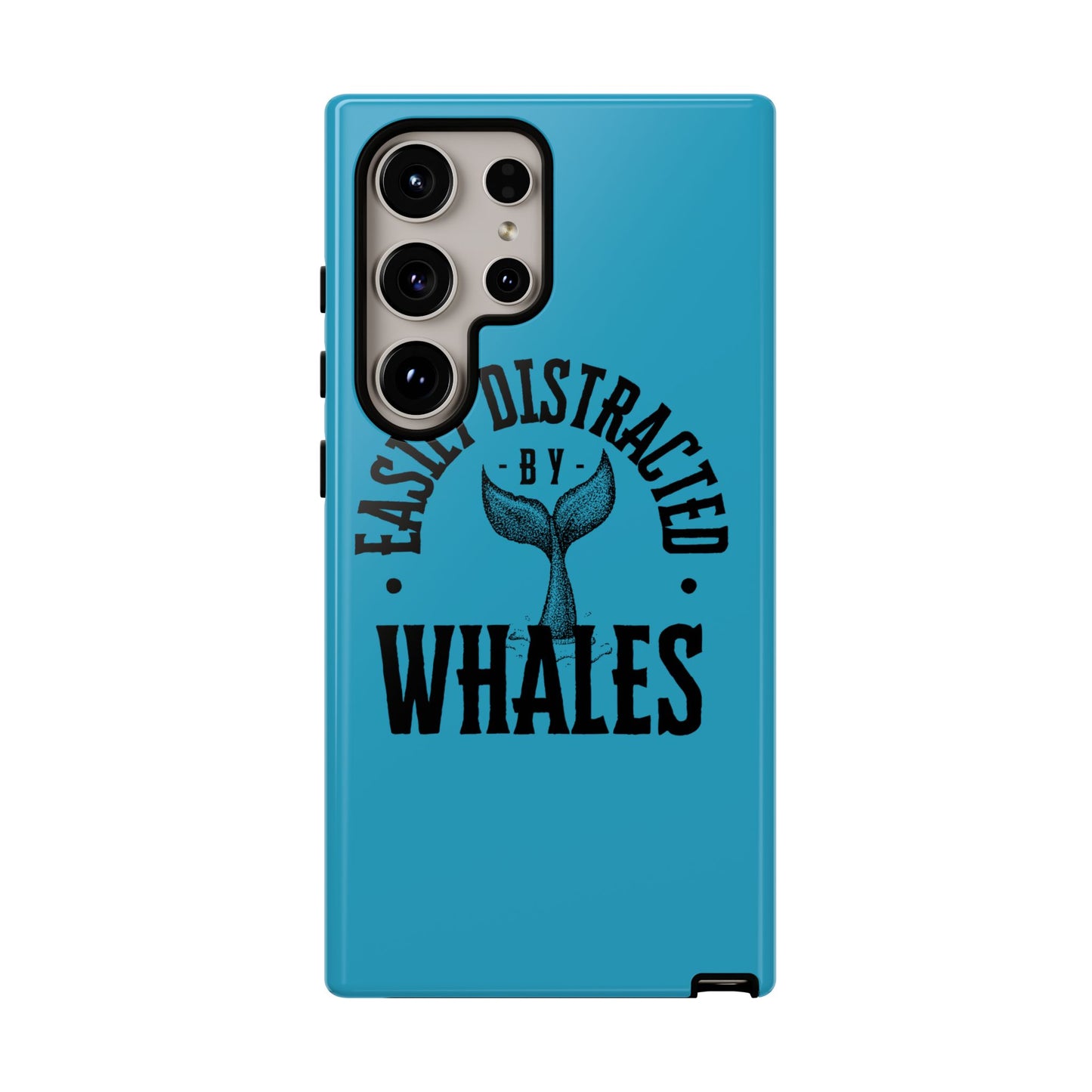 Easily Distracted - Whale - Tough Cases