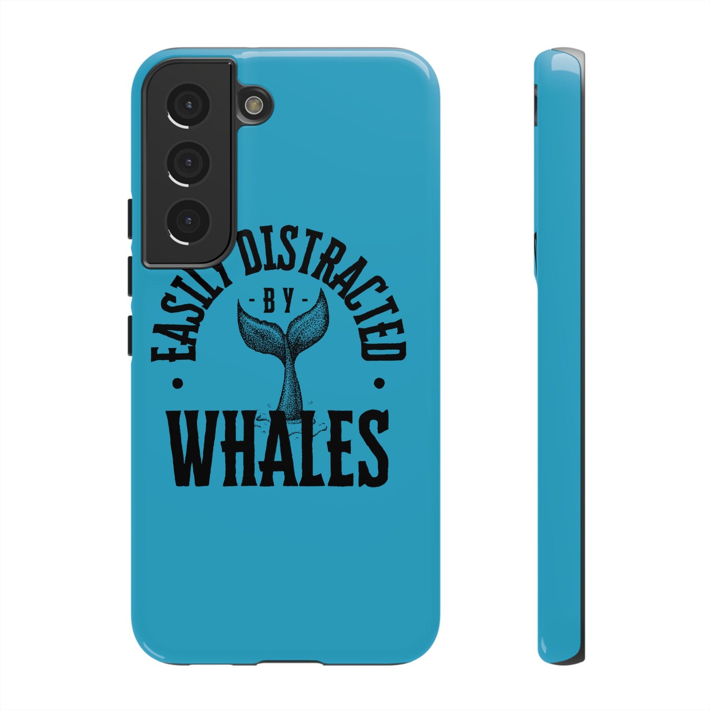 Easily Distracted - Whale - Tough Cases