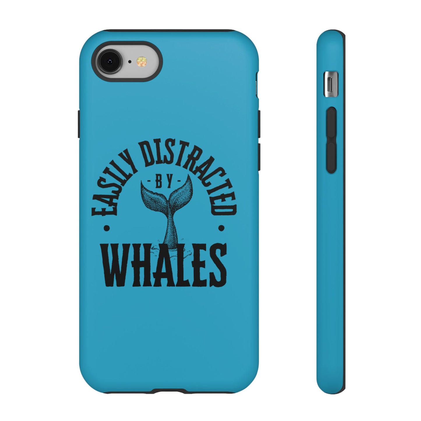 Easily Distracted - Whale - Tough Cases