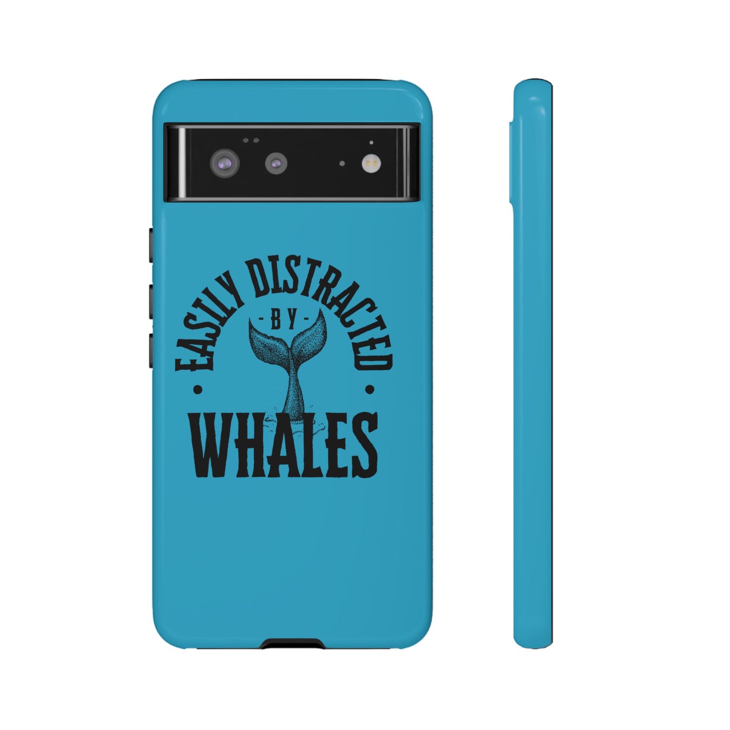 Easily Distracted - Whale - Tough Cases