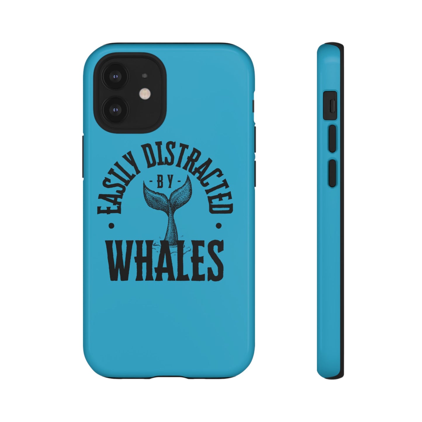 Easily Distracted - Whale - Tough Cases