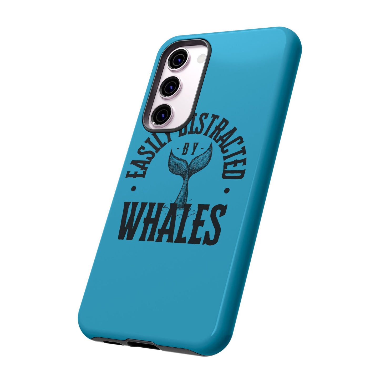 Easily Distracted - Whale - Tough Cases