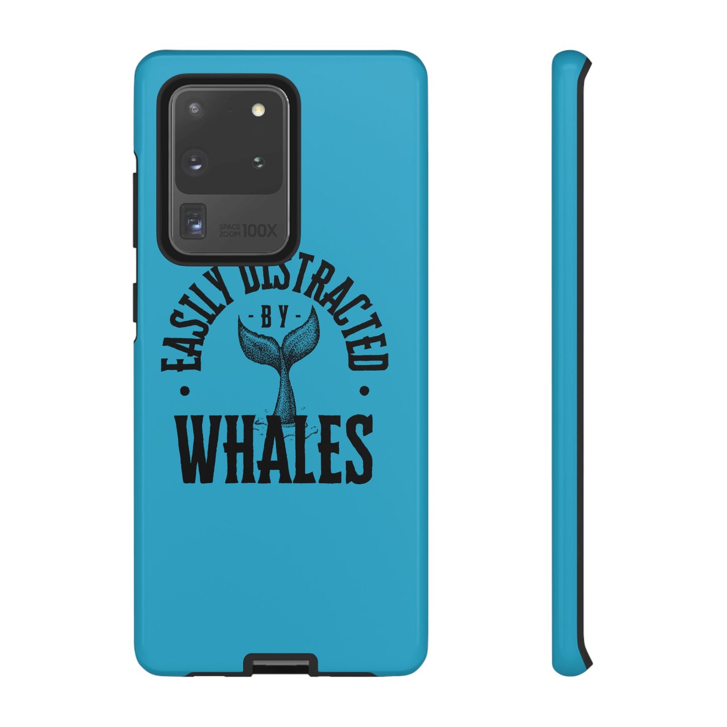 Easily Distracted - Whale - Tough Cases