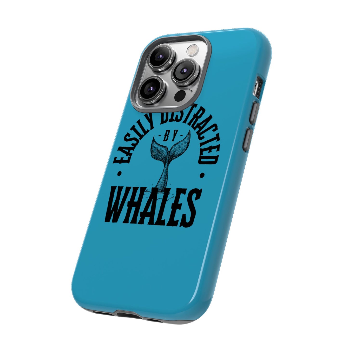 Easily Distracted - Whale - Tough Cases