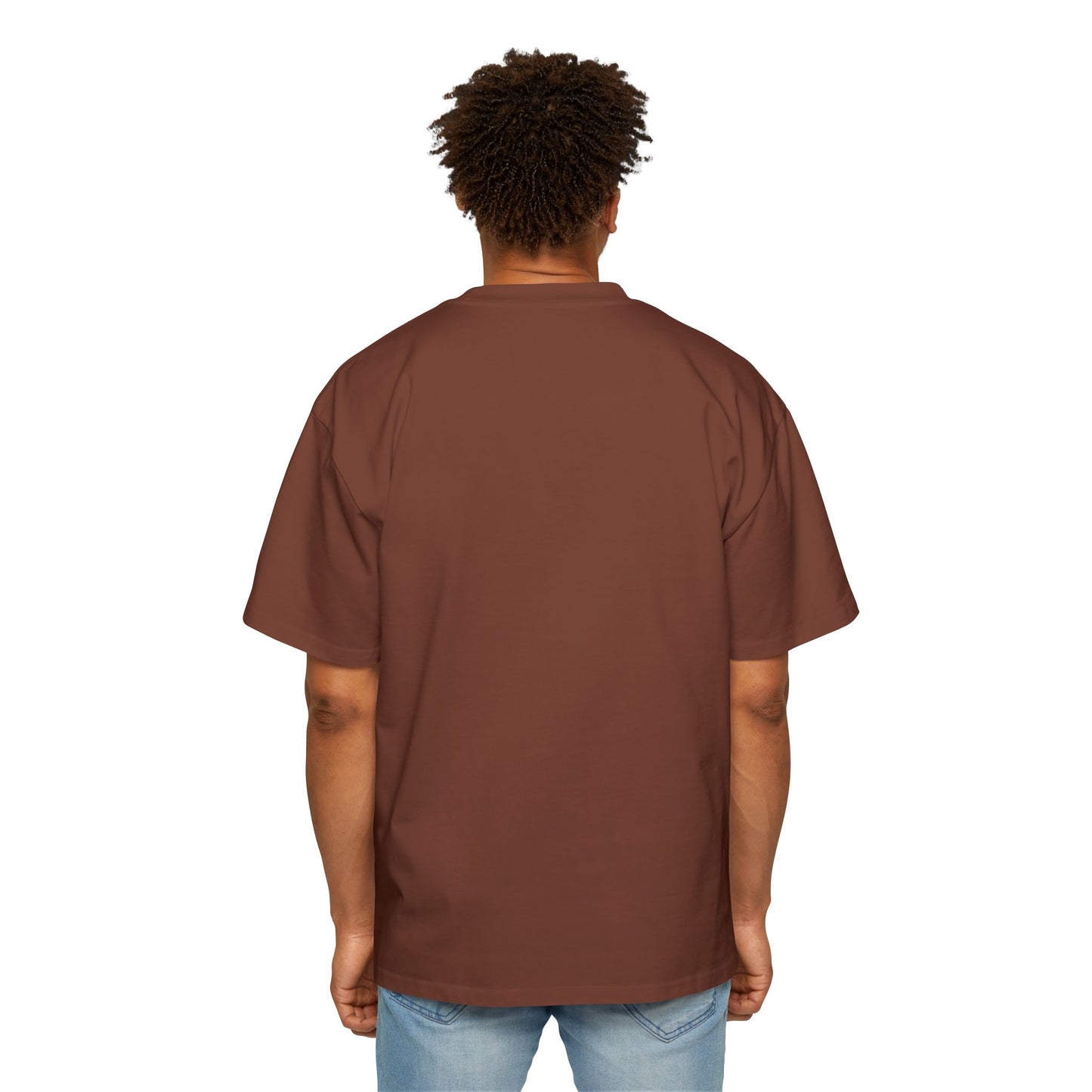 Binge Watch - Mountains - Men's Heavy Oversized Tee