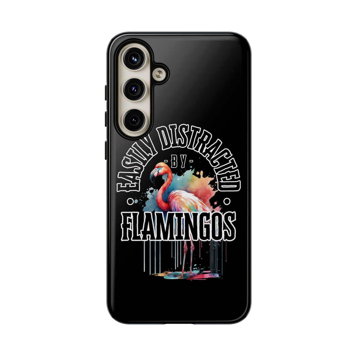 Easily Distracted - Flamingos - Tough Cases