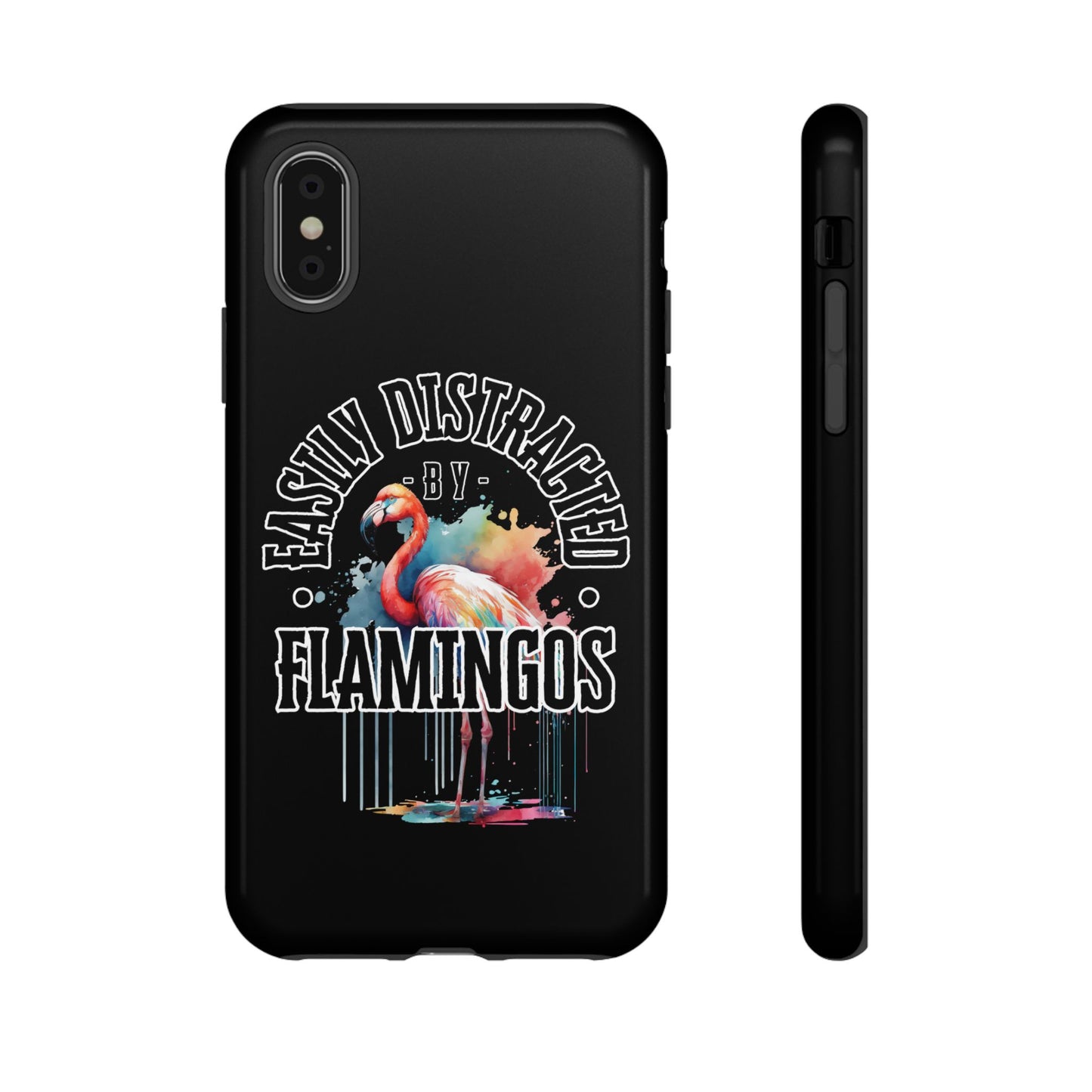 Easily Distracted - Flamingos - Tough Cases