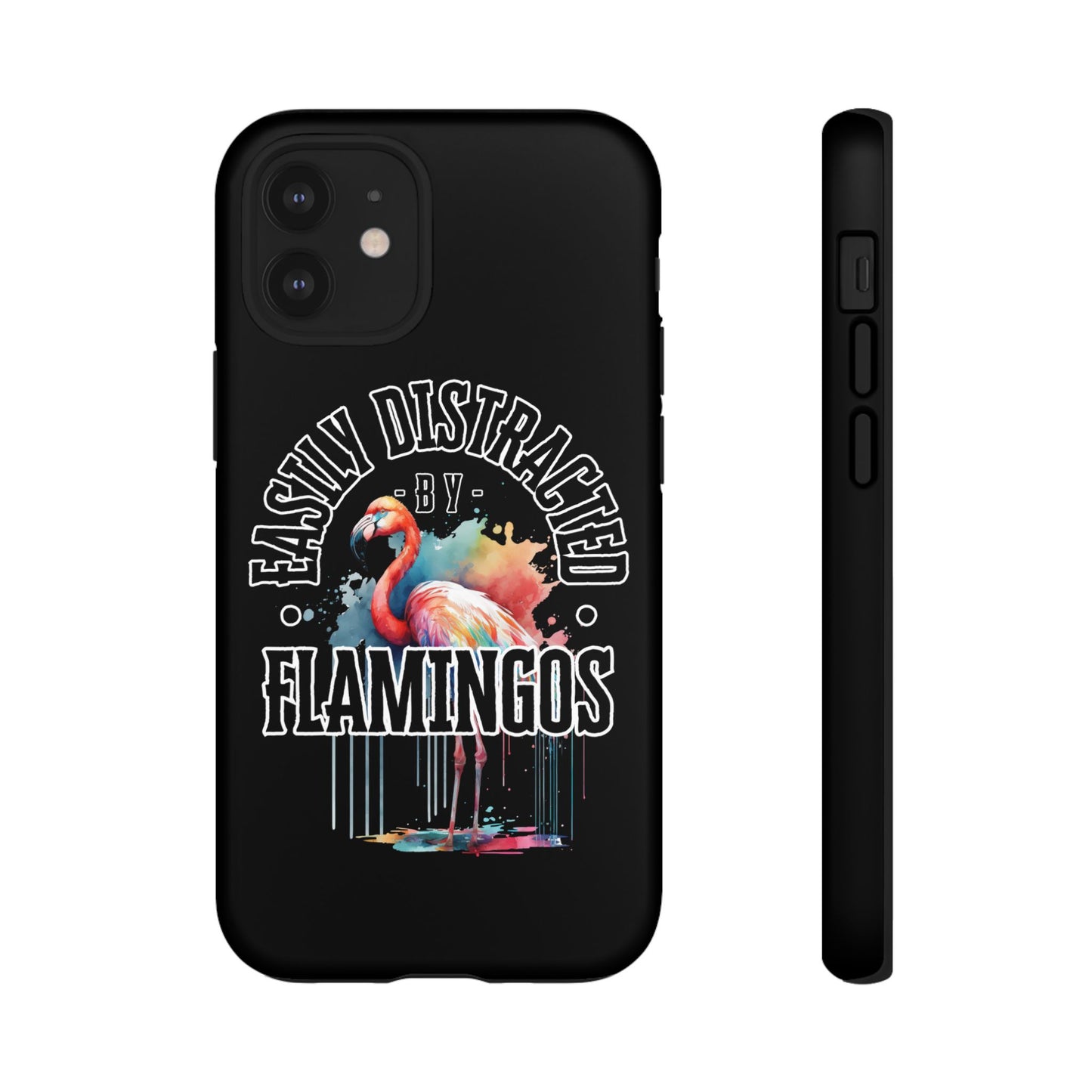 Easily Distracted - Flamingos - Tough Cases