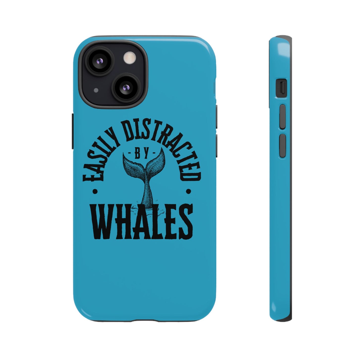 Easily Distracted - Whale - Tough Cases