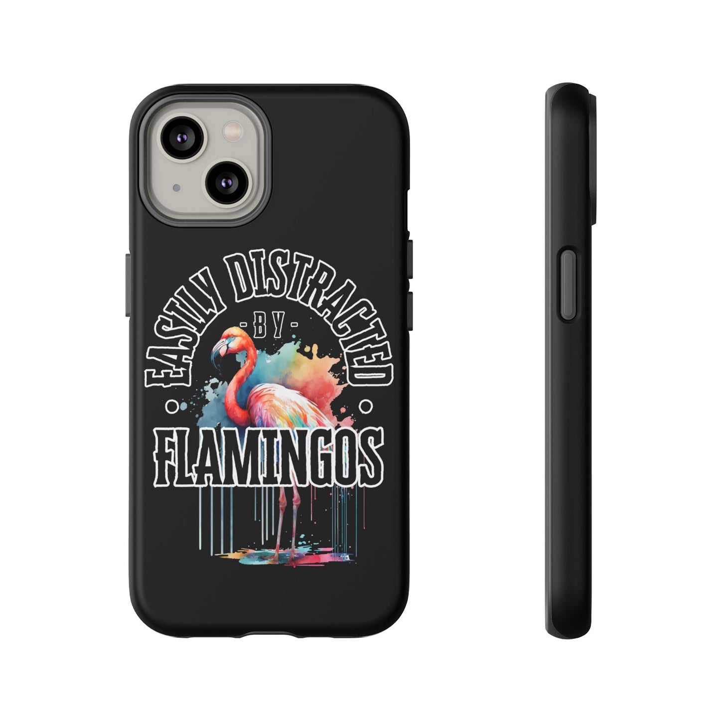 Easily Distracted - Flamingos - Tough Cases