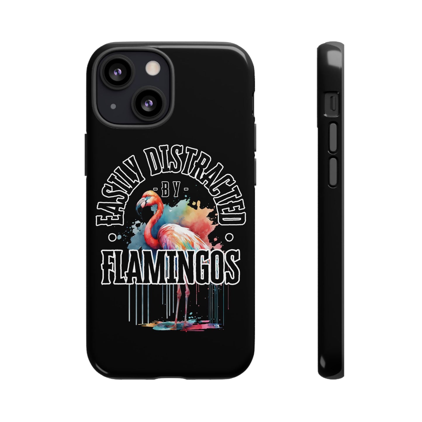 Easily Distracted - Flamingos - Tough Cases