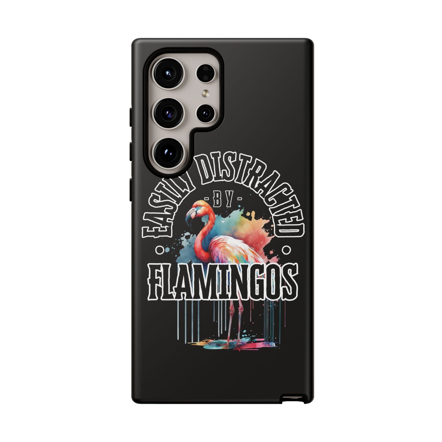 Easily Distracted - Flamingos - Tough Cases