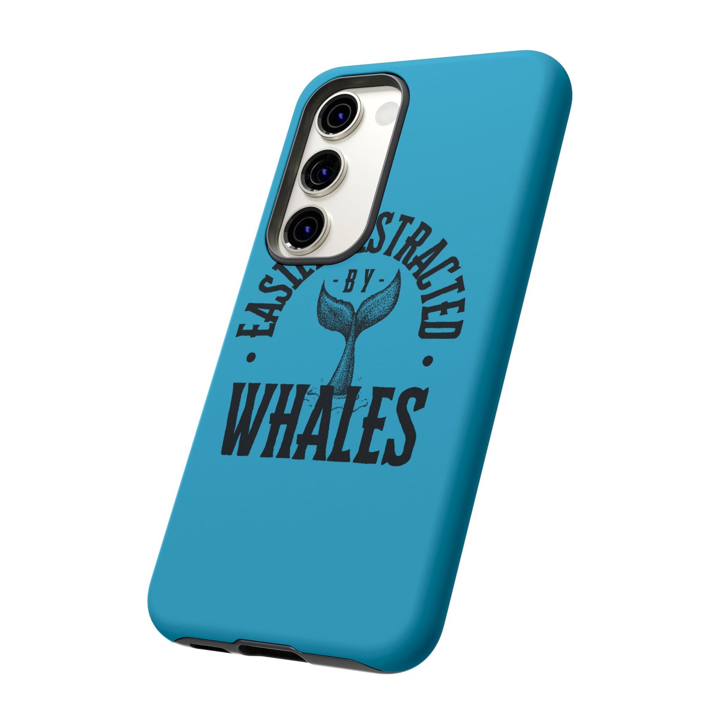 Easily Distracted - Whale - Tough Cases