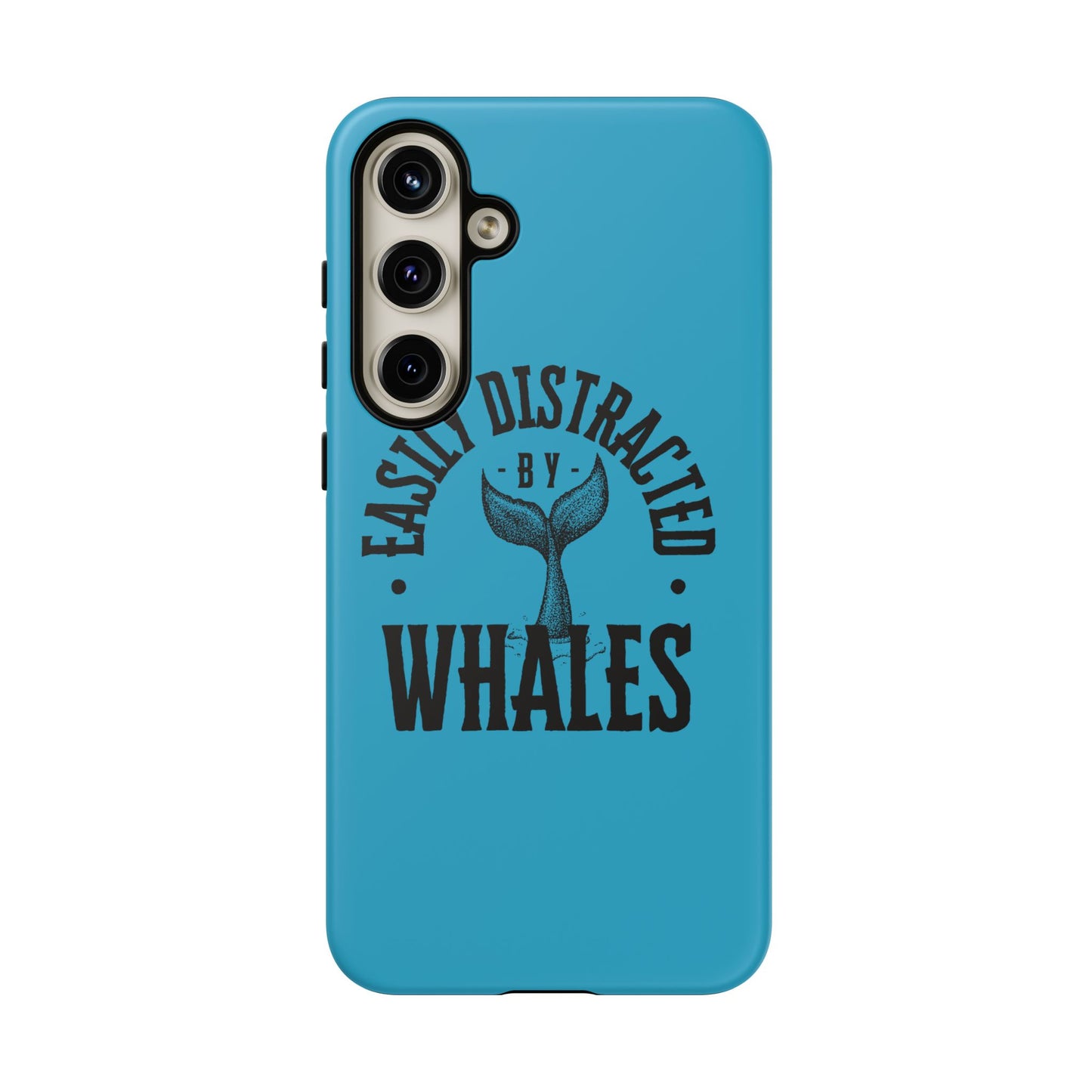 Easily Distracted - Whale - Tough Cases