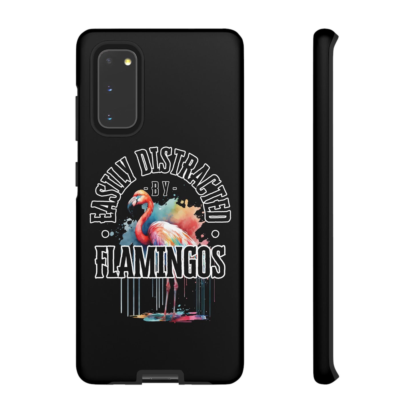 Easily Distracted - Flamingos - Tough Cases