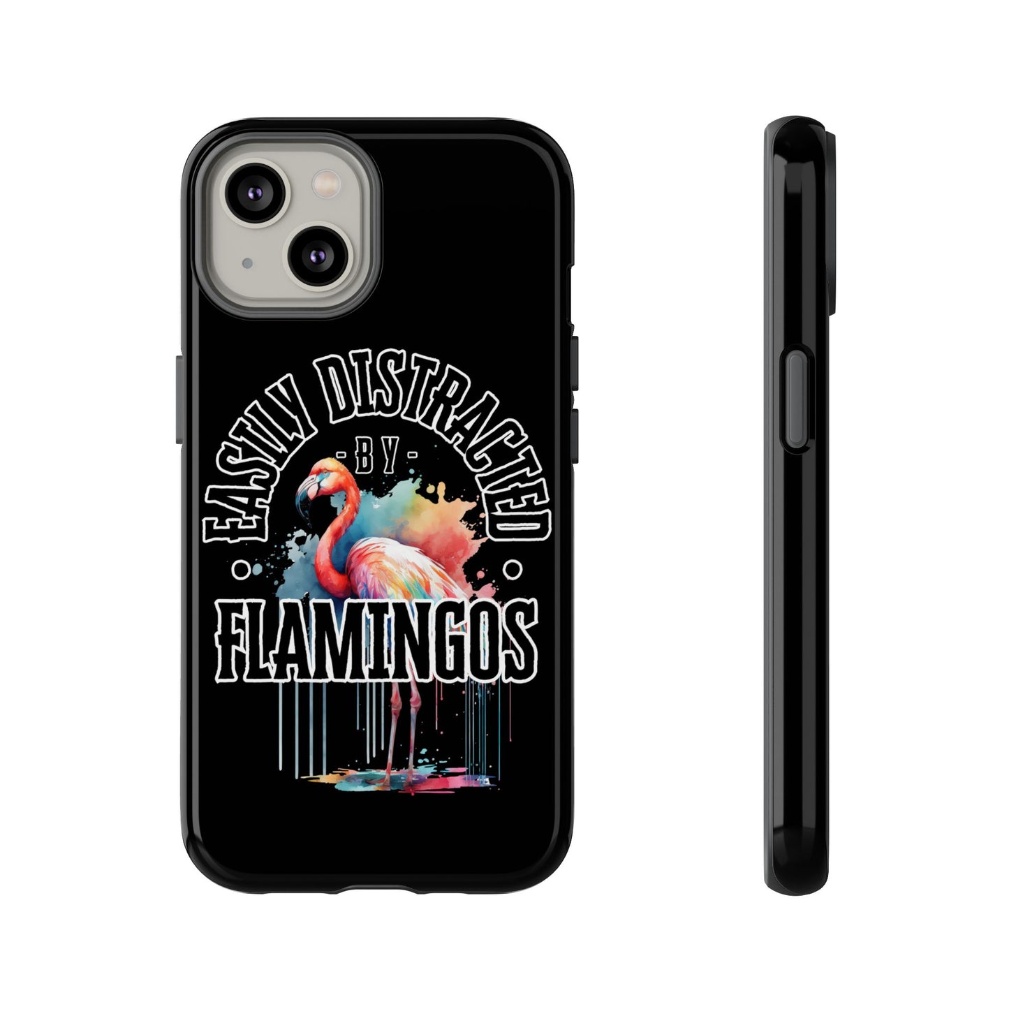 Easily Distracted - Flamingos - Tough Cases