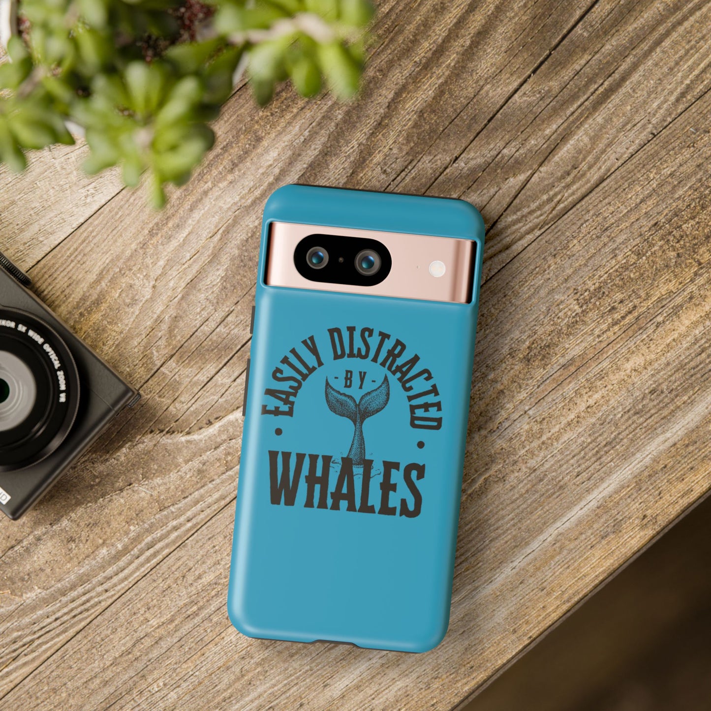 Easily Distracted - Whale - Tough Cases