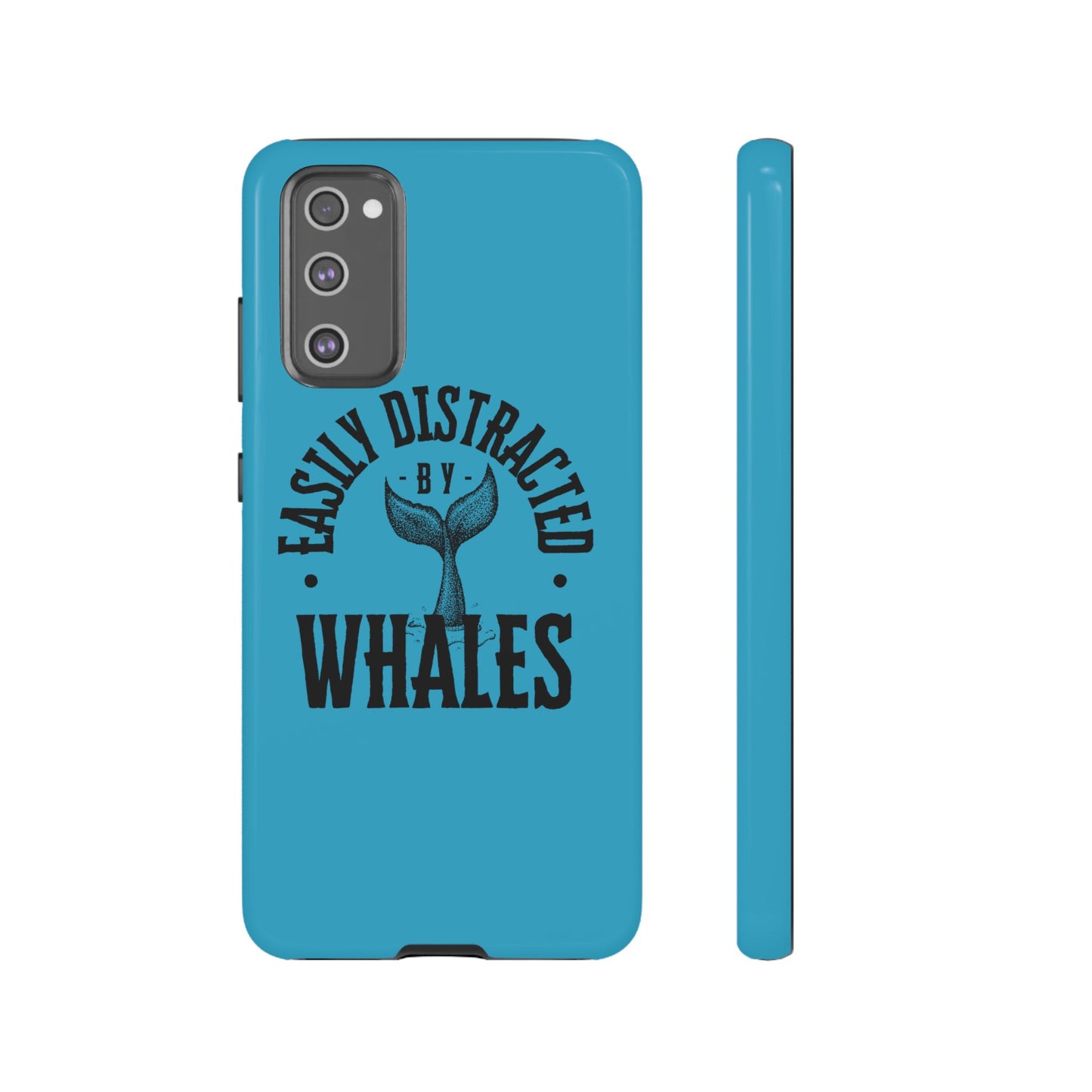 Easily Distracted - Whale - Tough Cases