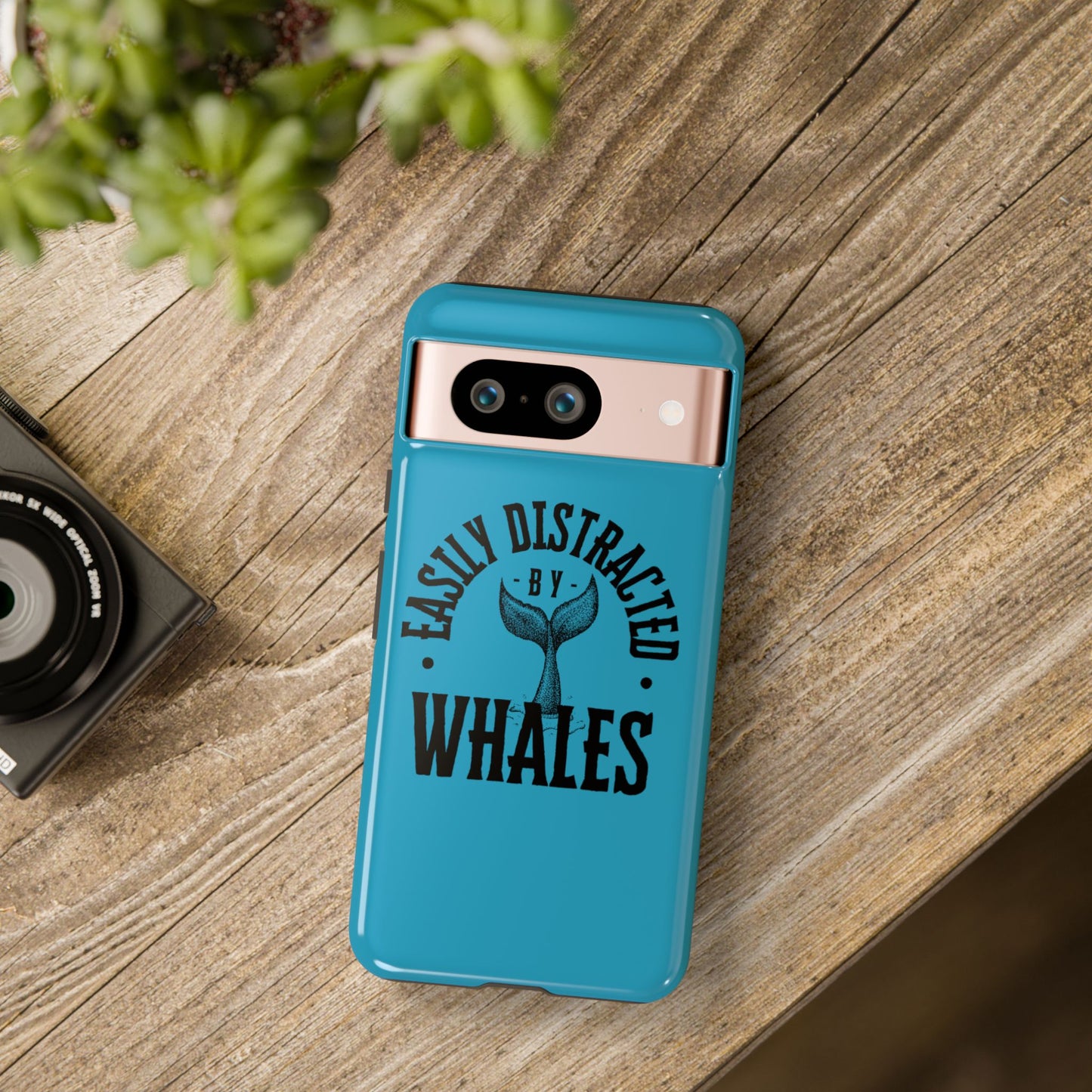 Easily Distracted - Whale - Tough Cases