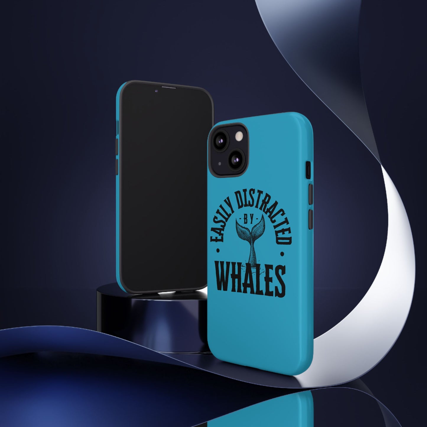 Easily Distracted - Whale - Tough Cases