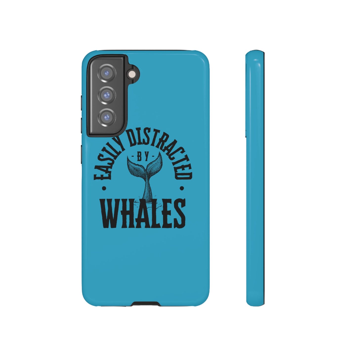 Easily Distracted - Whale - Tough Cases