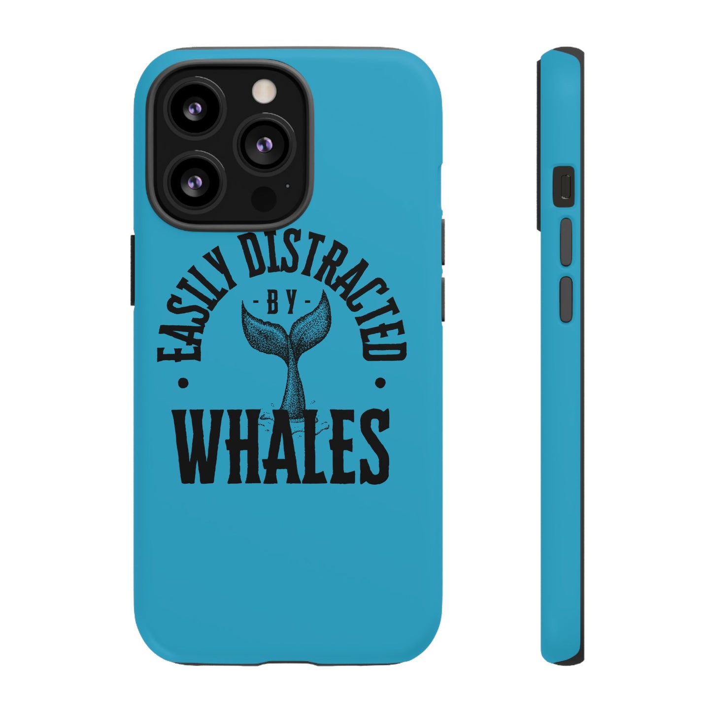 Easily Distracted - Whale - Tough Cases