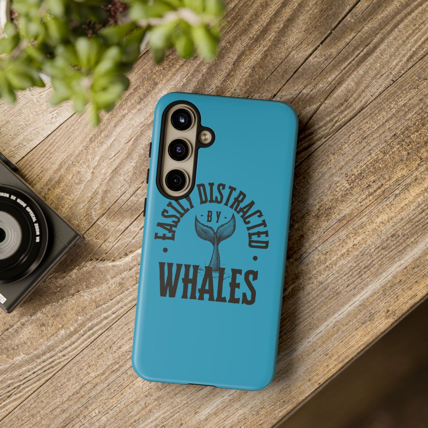 Easily Distracted - Whale - Tough Cases