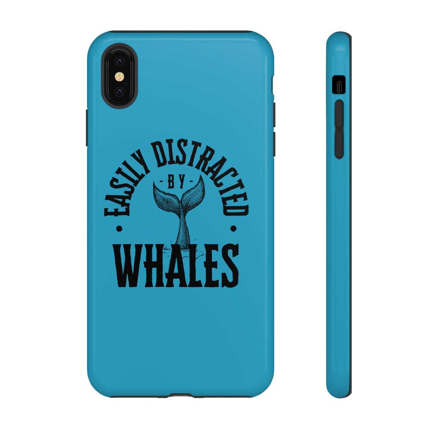 Easily Distracted - Whale - Tough Cases