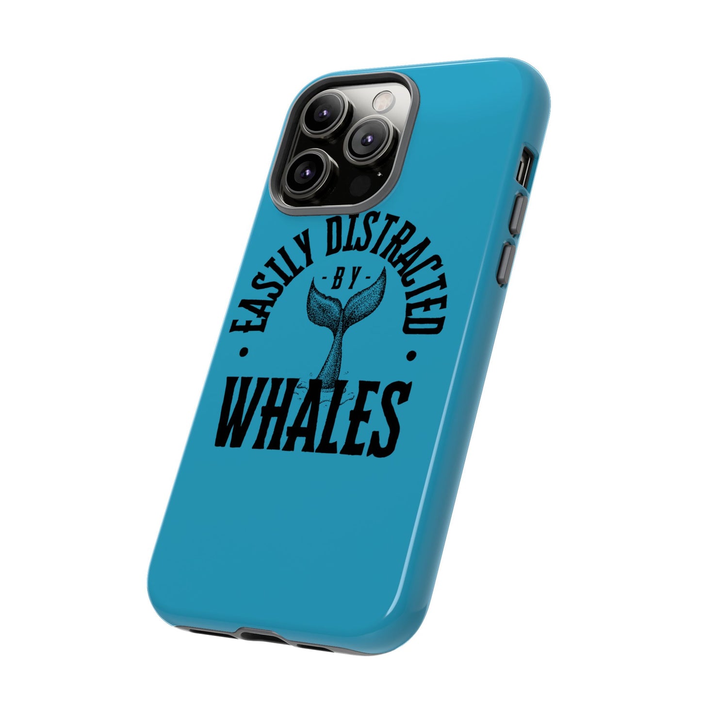 Easily Distracted - Whale - Tough Cases