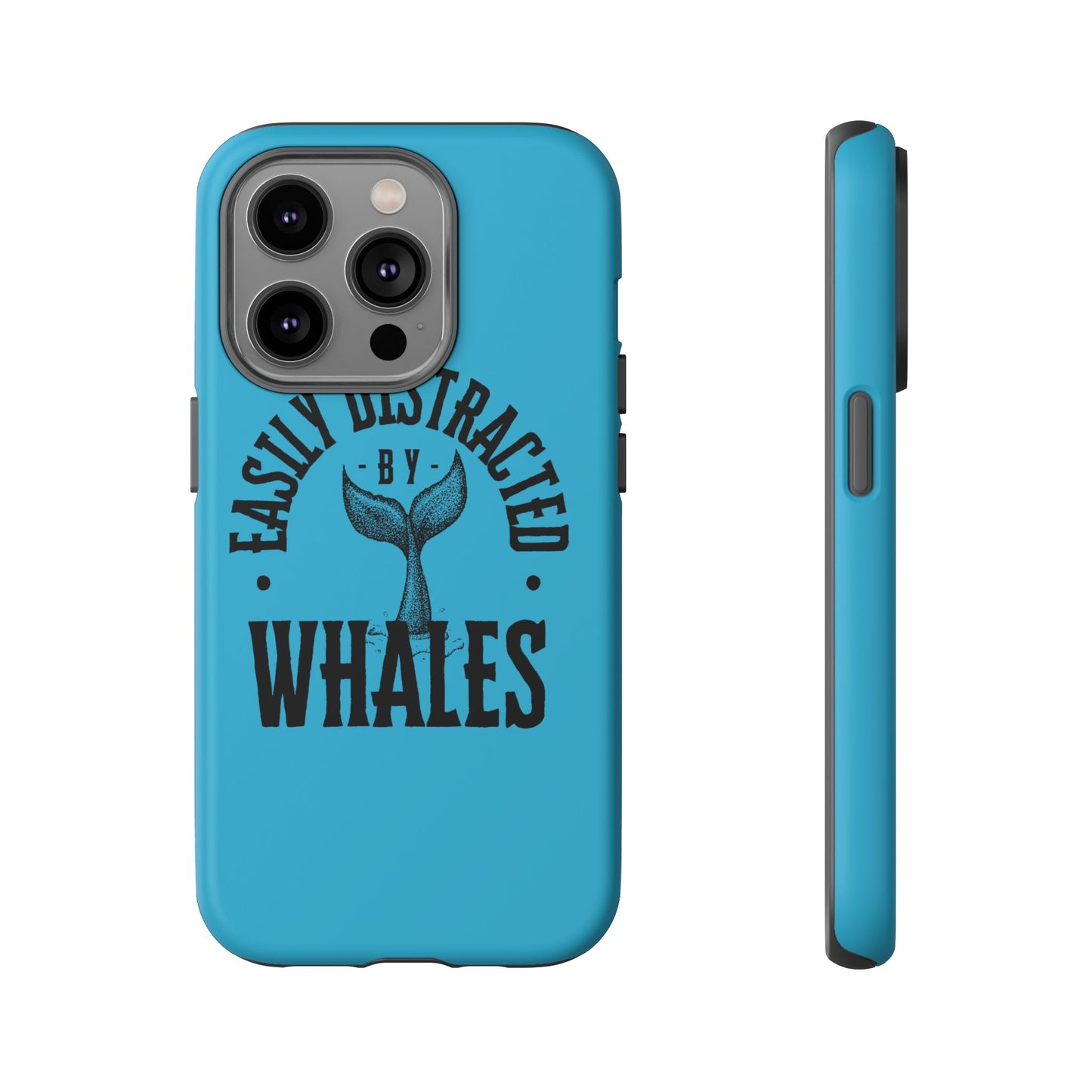 Easily Distracted - Whale - Tough Cases