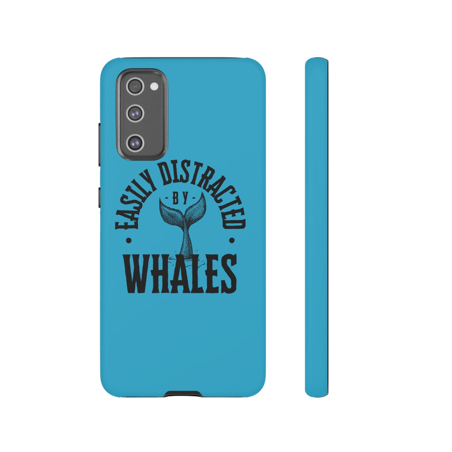 Easily Distracted - Whale - Tough Cases