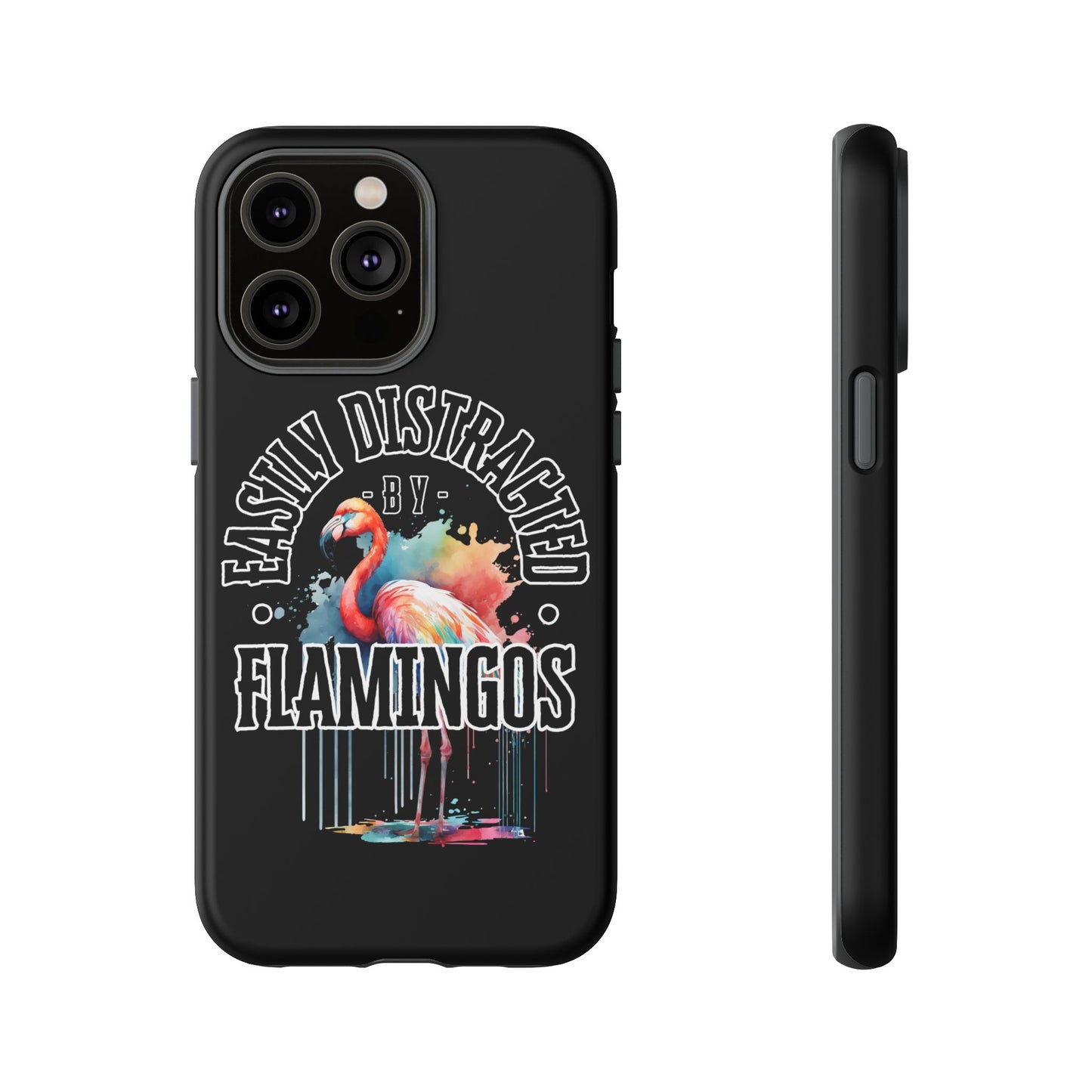 Easily Distracted - Flamingos - Tough Cases