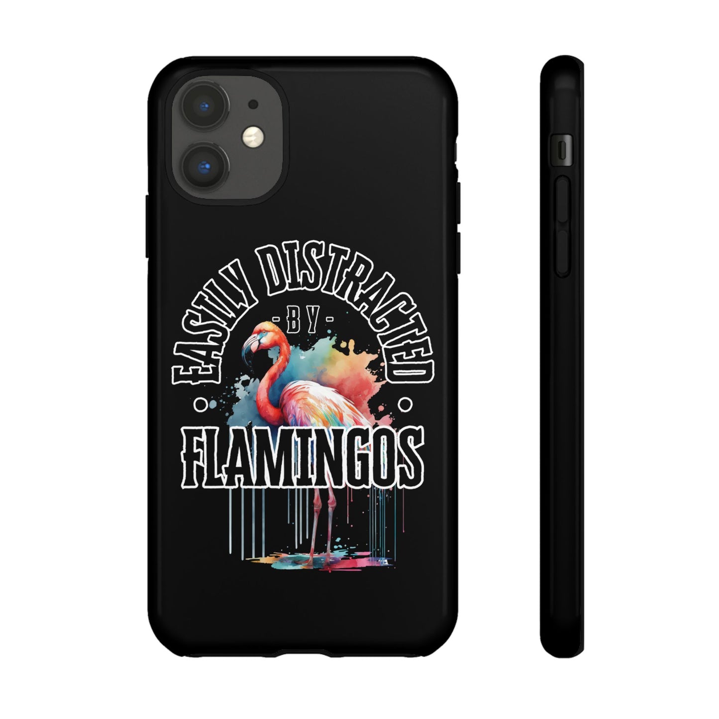 Easily Distracted - Flamingos - Tough Cases