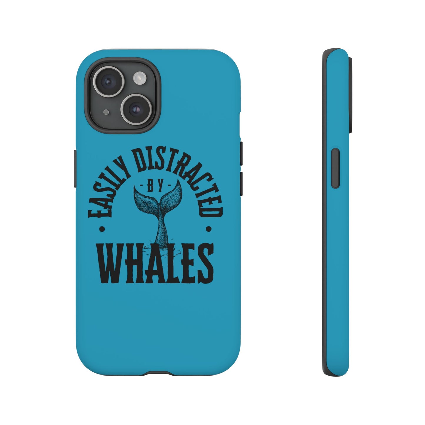 Easily Distracted - Whale - Tough Cases