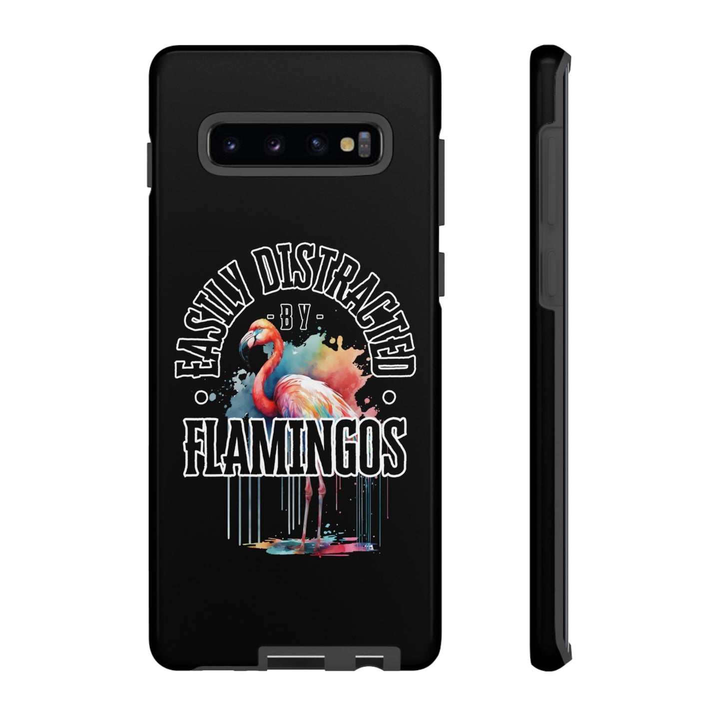 Easily Distracted - Flamingos - Tough Cases