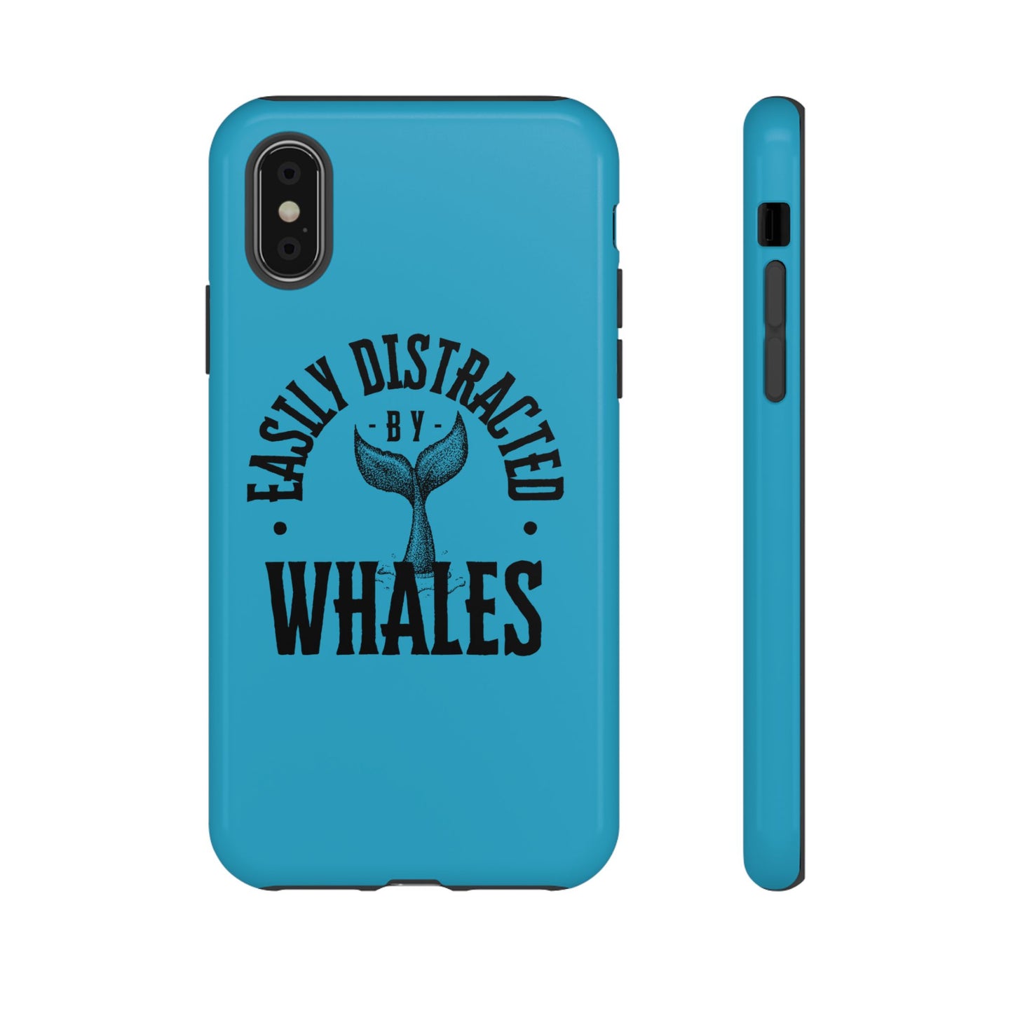 Easily Distracted - Whale - Tough Cases