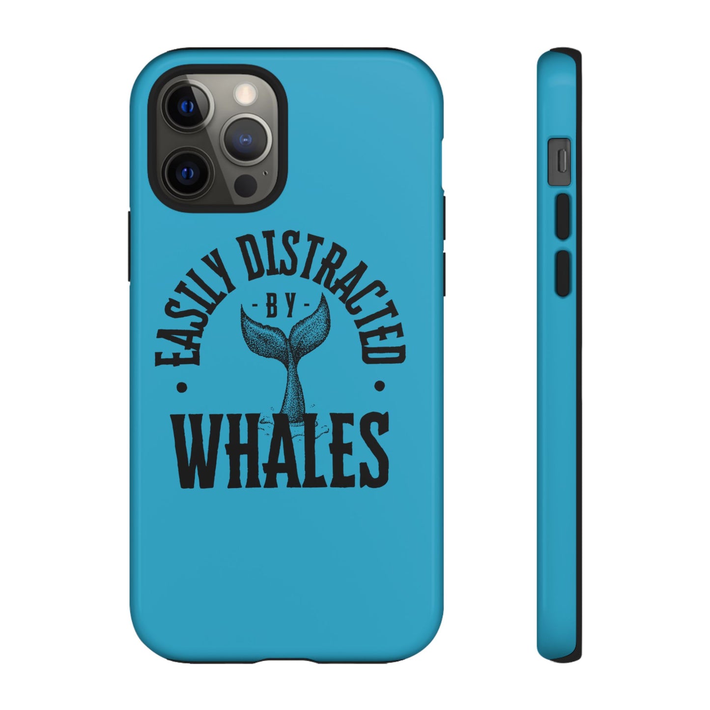 Easily Distracted - Whale - Tough Cases