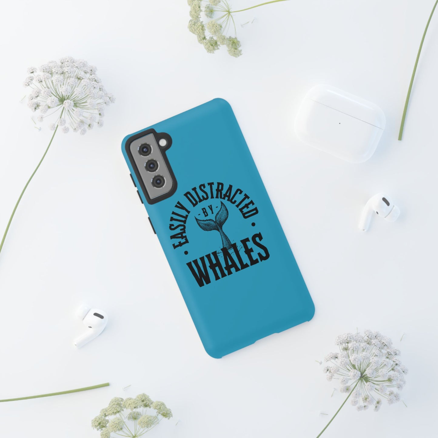 Easily Distracted - Whale - Tough Cases