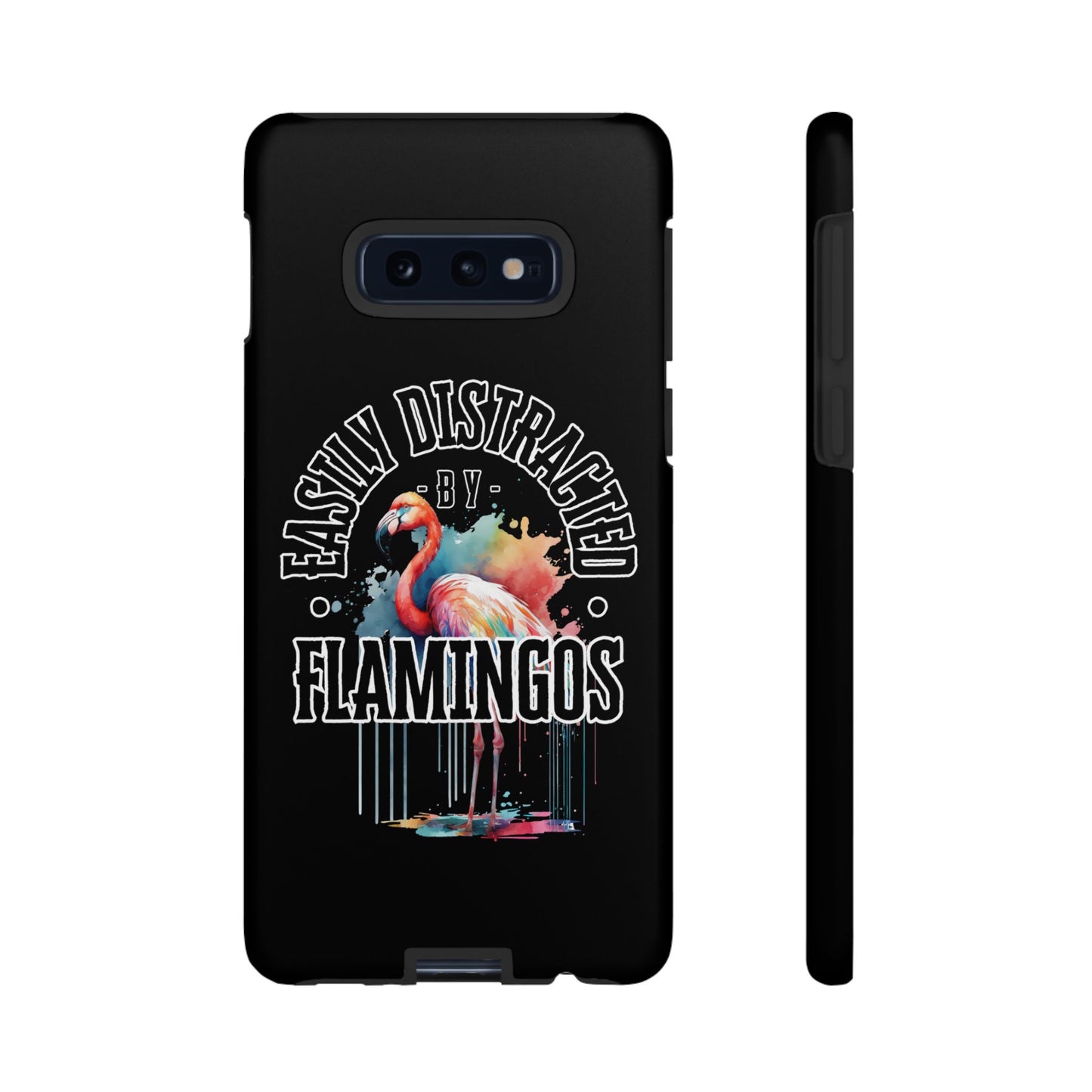 Easily Distracted - Flamingos - Tough Cases