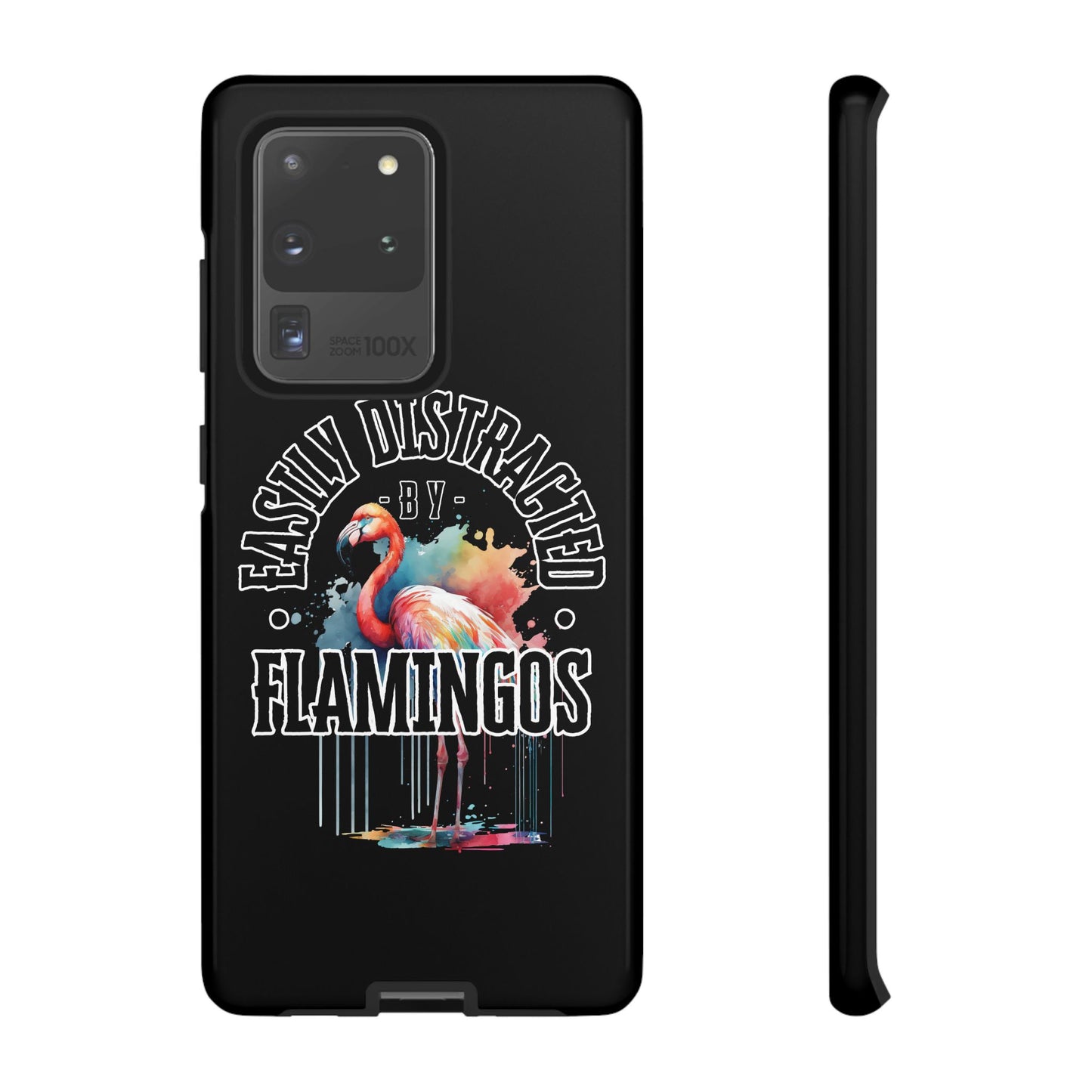 Easily Distracted - Flamingos - Tough Cases