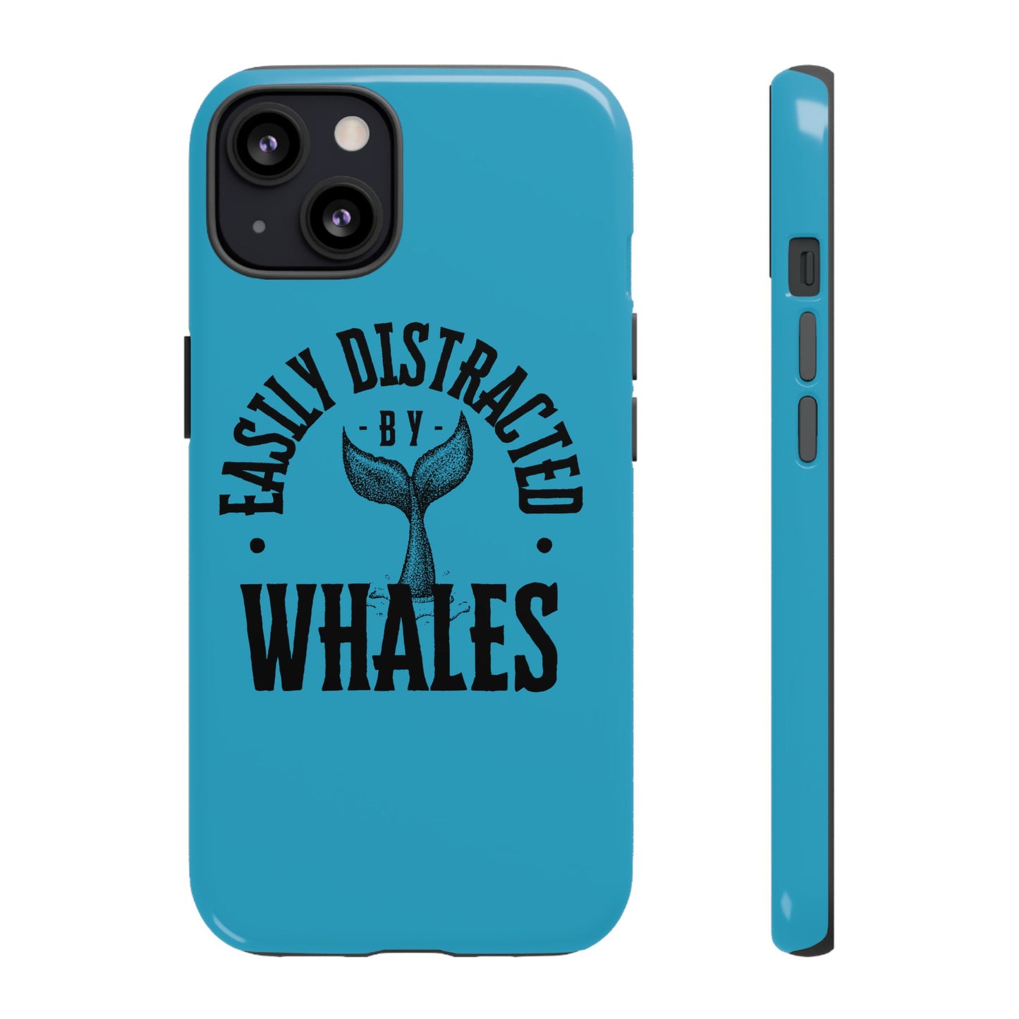 Easily Distracted - Whale - Tough Cases