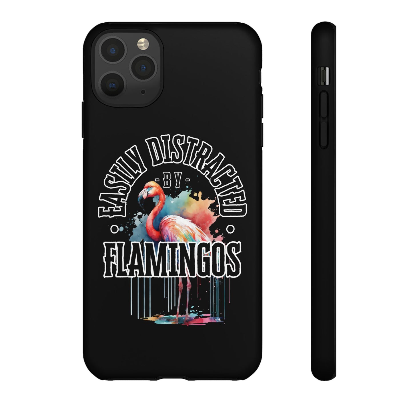 Easily Distracted - Flamingos - Tough Cases