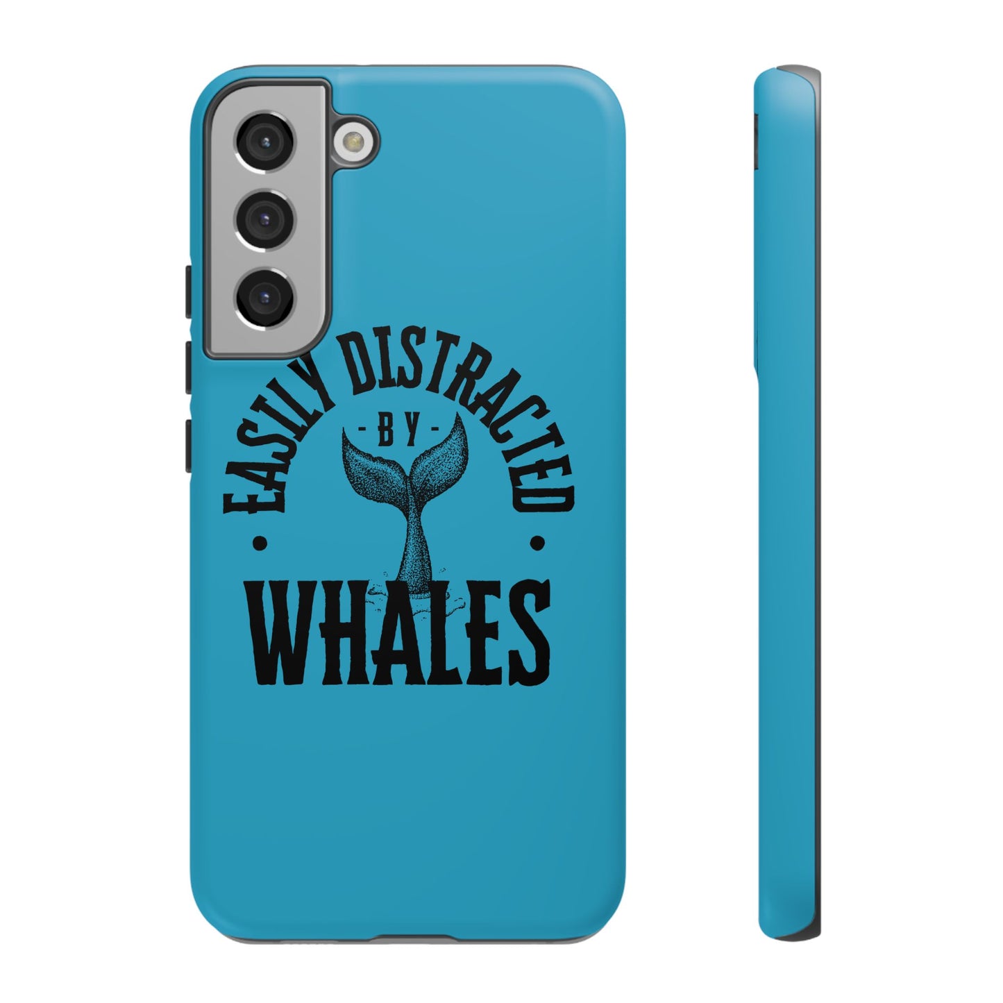 Easily Distracted - Whale - Tough Cases