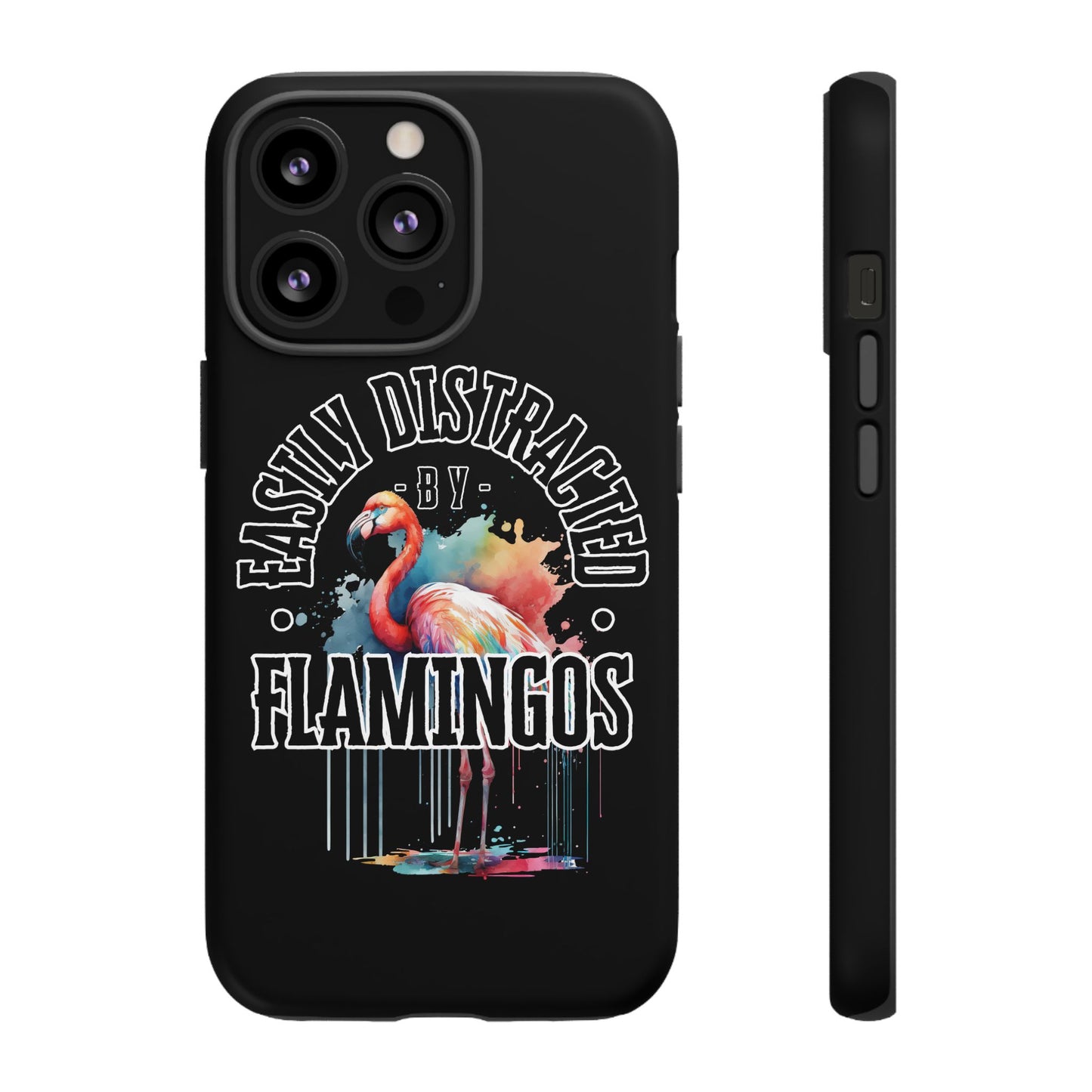 Easily Distracted - Flamingos - Tough Cases