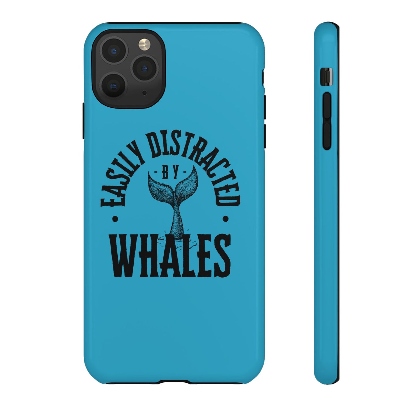 Easily Distracted - Whale - Tough Cases