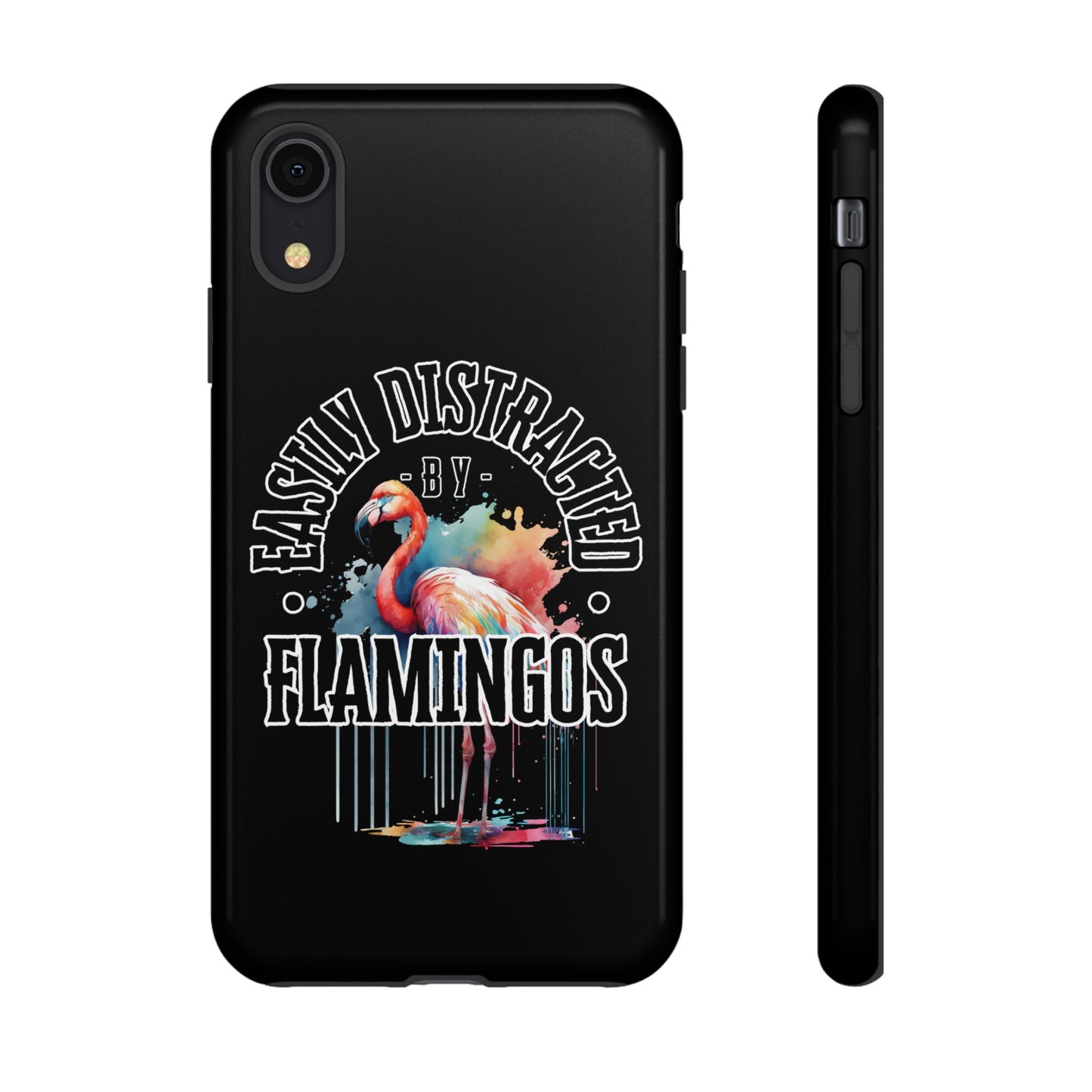 Easily Distracted - Flamingos - Tough Cases